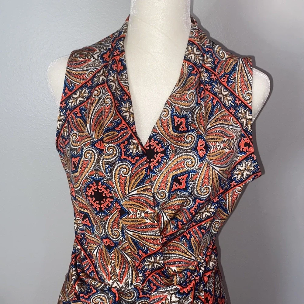 Nina Leonard maxi dress size small - Picture 3 of 7